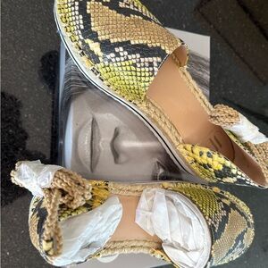 Jennifer Lopez Vibrant Yellow Espadrilles